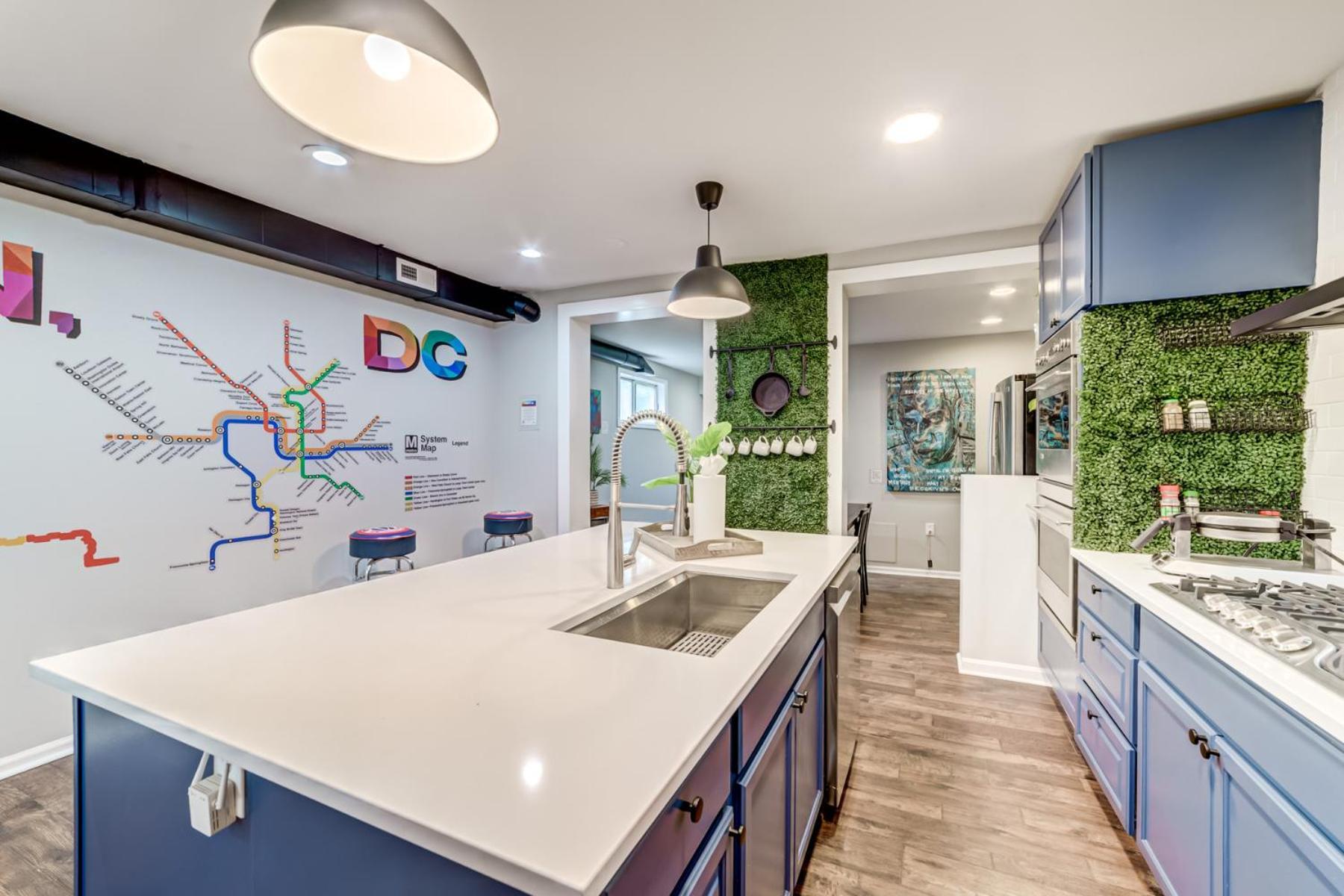 וושינגטון Thewrightstays Art Haven At Fairlawn Gardens מראה חיצוני תמונה